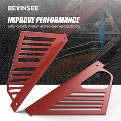 Aluminium Engine Bay Compartment Covers for Chevrolet Corvette C8 (2020–2023) | BEVINSEE