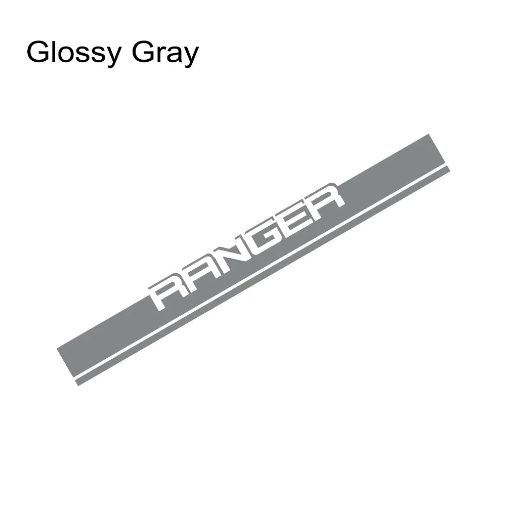 Hood Stripe Kit Decal for Ford Ranger Raptor | Vinyl Truck Bonnet Sticker