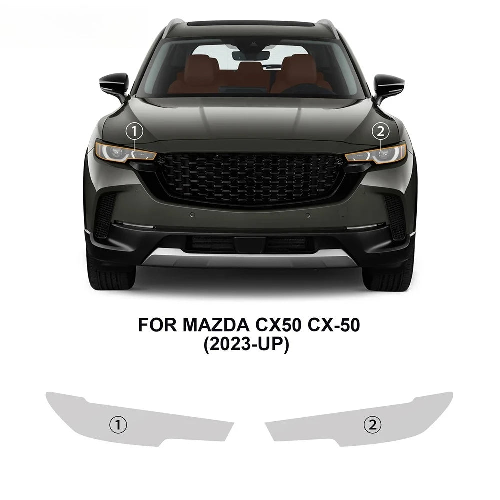 Precut PPF for Mazda CX-50 (2023–2025) | TPU Headlight, Mirror & Pillar Paint Protection Film