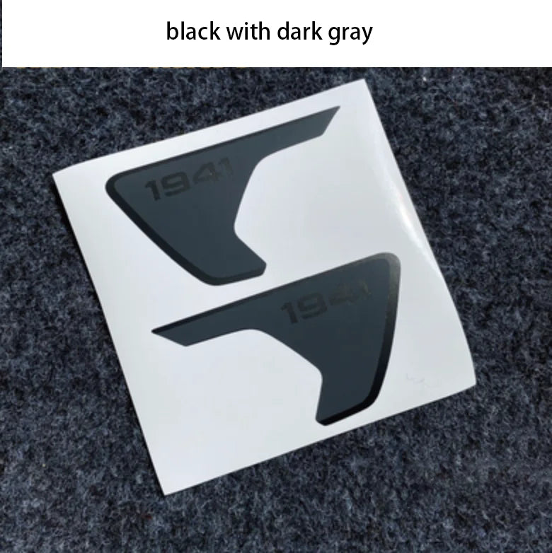 Precut Hood/Fender 4xe Matte Graphics Wrap Overlay | Pair Vinyl Decal