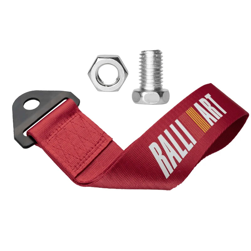 New Stylish Car JDM Culture Car Color Pendant Tow Strap Belt Tow Rope Ribbon Auto Accessories Trailer Ropes Bumper Towing Strap