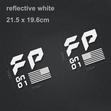 Load image into Gallery viewer, FP Performance USA Flag Bedside Decal for Ford F-150 / F-250 Raptor (Gen 1, 2 &amp; 3) | Vinyl Sticker Pair