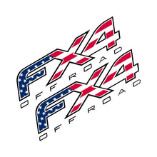 Load image into Gallery viewer, American FX4 Off-Road Sticker for Ford Ranger / F-150 / Raptor | 2-Piece Vinyl Decal