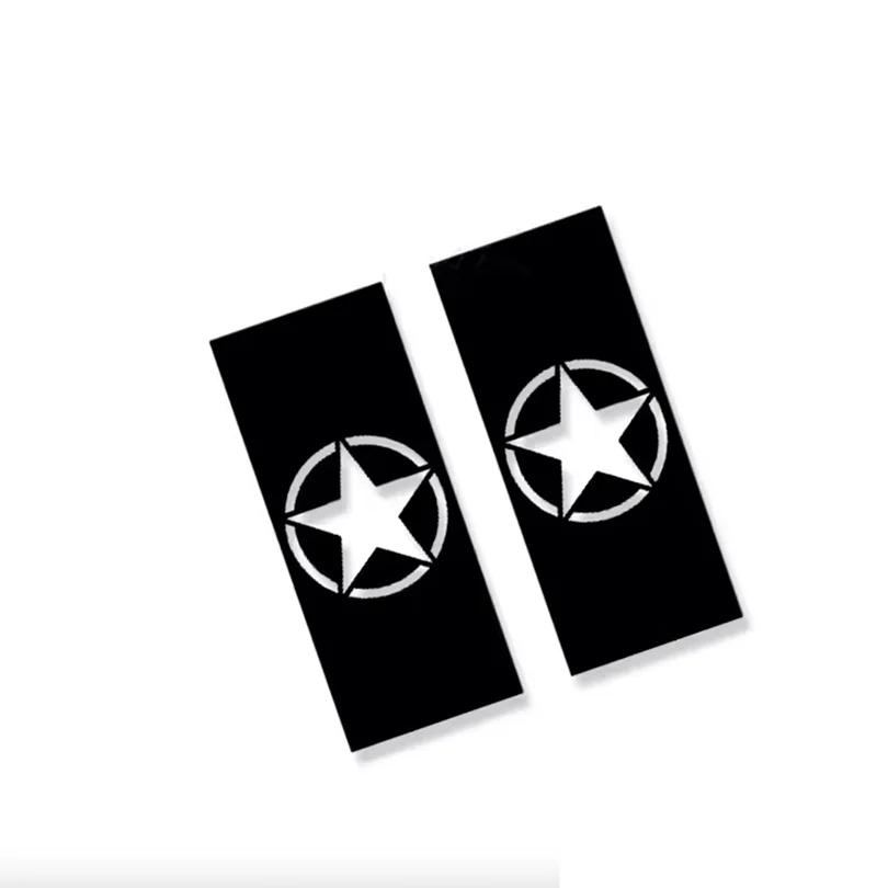 Compass Map & Skull Blackout Bedside & Tailgate Decal Kit for Jeep Gladiator JT | Vinyl Wrap Pair