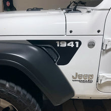 Load image into Gallery viewer, 1941 Fender Vent Vinyl Sticker for Jeep Wrangler JL / Gladiator JT (2018+) | Heritage Decal