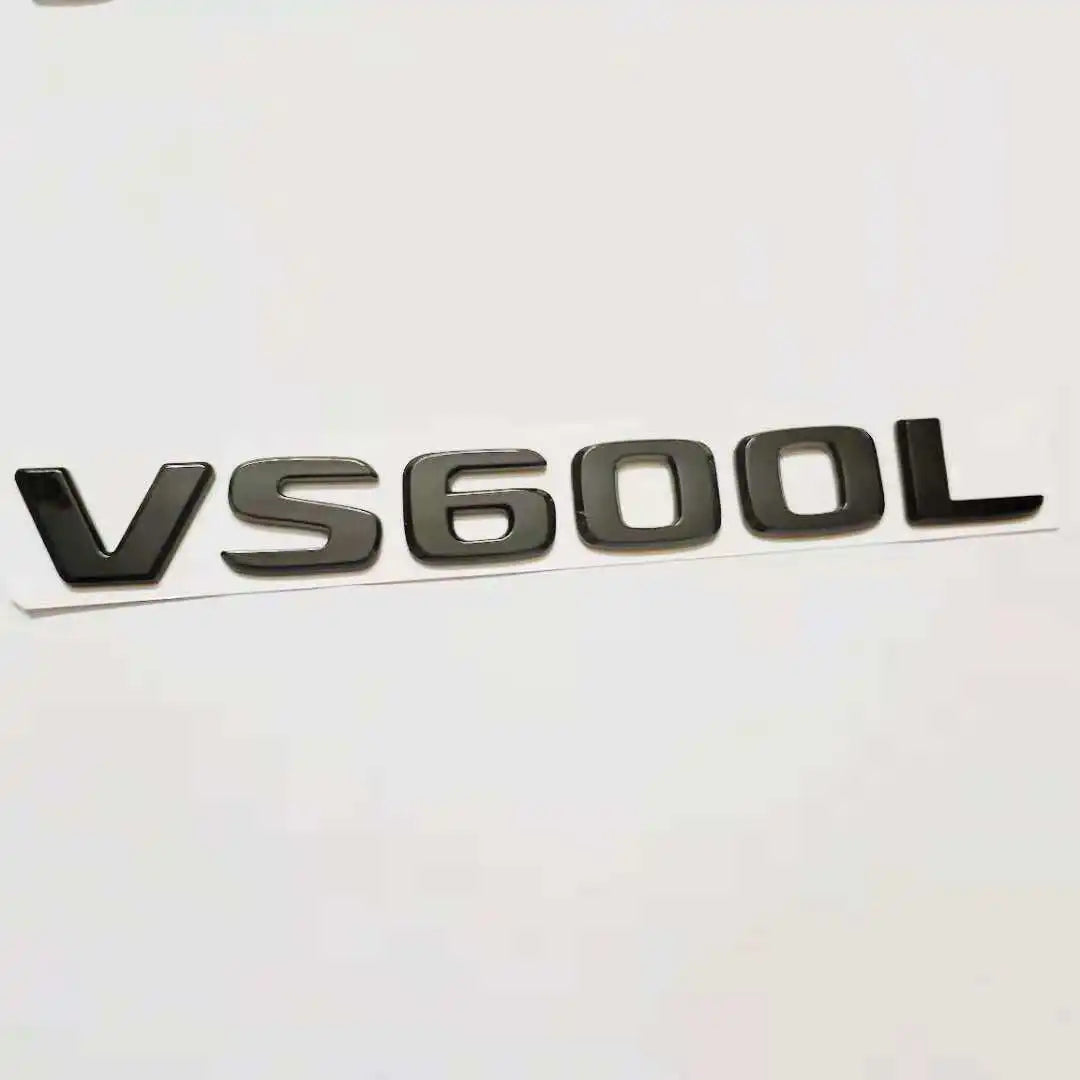 Trunk Tail Letter Emblem Decal for Mercedes-Benz VS260L / VS560L / VS450L / VS600L | Badge Sticker