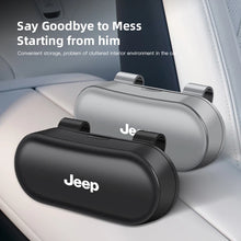 Cargar imagen en el visor de la galería, Sunglasses Storage Box Interior Accessory for Jeep Grand Cherokee / Compass | Black / Grey / Beige