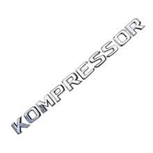 Cargar imagen en el visor de la galería, KOMPRESSOR Side Emblem &amp; Rear Trunk Badge Sticker for Mercedes-Benz SLK / CL | 1-Piece