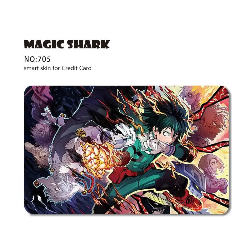 Custom Credit Card Skin Covers – Pokémon, Yu-Gi-Oh, Anime & More