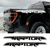 Raptor Side Decal Stickers for Ford F-150 / F-250 / F-350 / F-450 / F-550 / F-650 | Pickup Trunk Vinyl