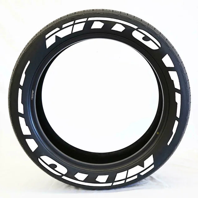 3D PVC Waterproof Tire Letter Stickers | OLPAY Car & Motorcycle