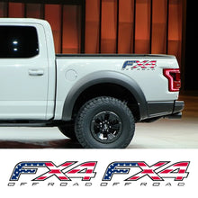 Load image into Gallery viewer, American FX4 Off-Road Sticker for Ford Ranger / F-150 / Raptor | 2-Piece Vinyl Decal