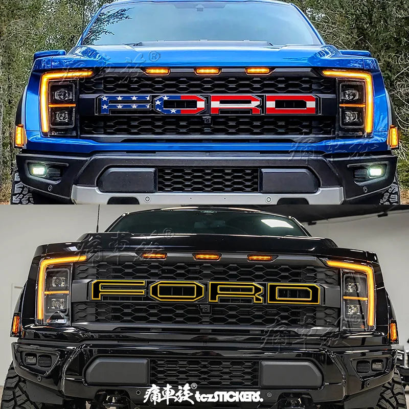 Custom Vinyl Decal Kit for Ford F-150 Raptor 3rd Gen 3.5T (2023) | Special KK Wrap