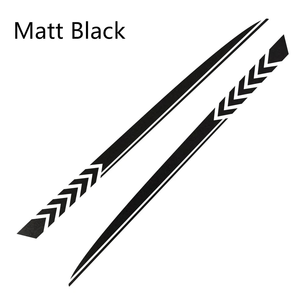 Car Side Stickersfor Dodge Charger SXT GT R/T SCAT PACK WIDEBODY Tuning Auto Accessories Sport Stripes Vinyl DIY Decor Decals
