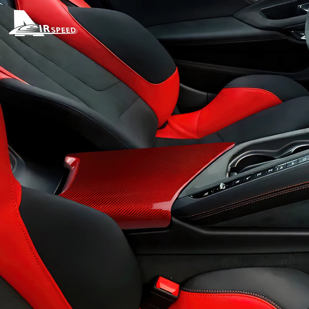 Real Hard Carbon Fiber Interior Sticker for Chevrolet Corvette C8 (2020–2024) | AIRSPEED