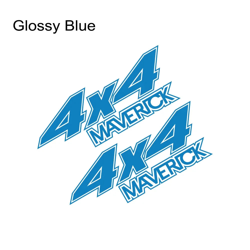 4x4 Rear Bed Side Decal for Ford Maverick XL / XLT / Lariat (2022) | Vinyl Truck Sticker