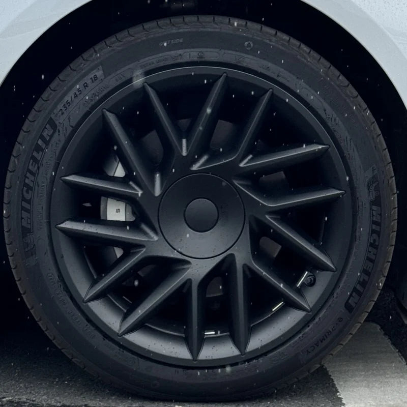 18" Performance Hub Cap Wheel Covers for Tesla Model 3 Highland (2024) | 4-Piece Replacement Set