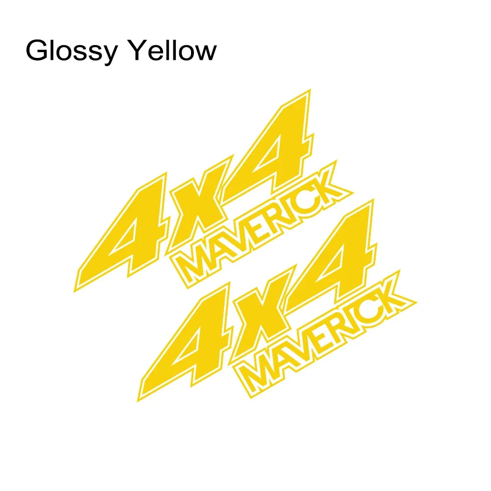 4x4 Rear Bed Side Decal for Ford Maverick XL / XLT / Lariat (2022) | Vinyl Truck Sticker