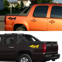 Load image into Gallery viewer, 4x4 Rear Bed Side Decal for Chevrolet Avalanche | Pickup Truck Vinyl Graphic Sticker