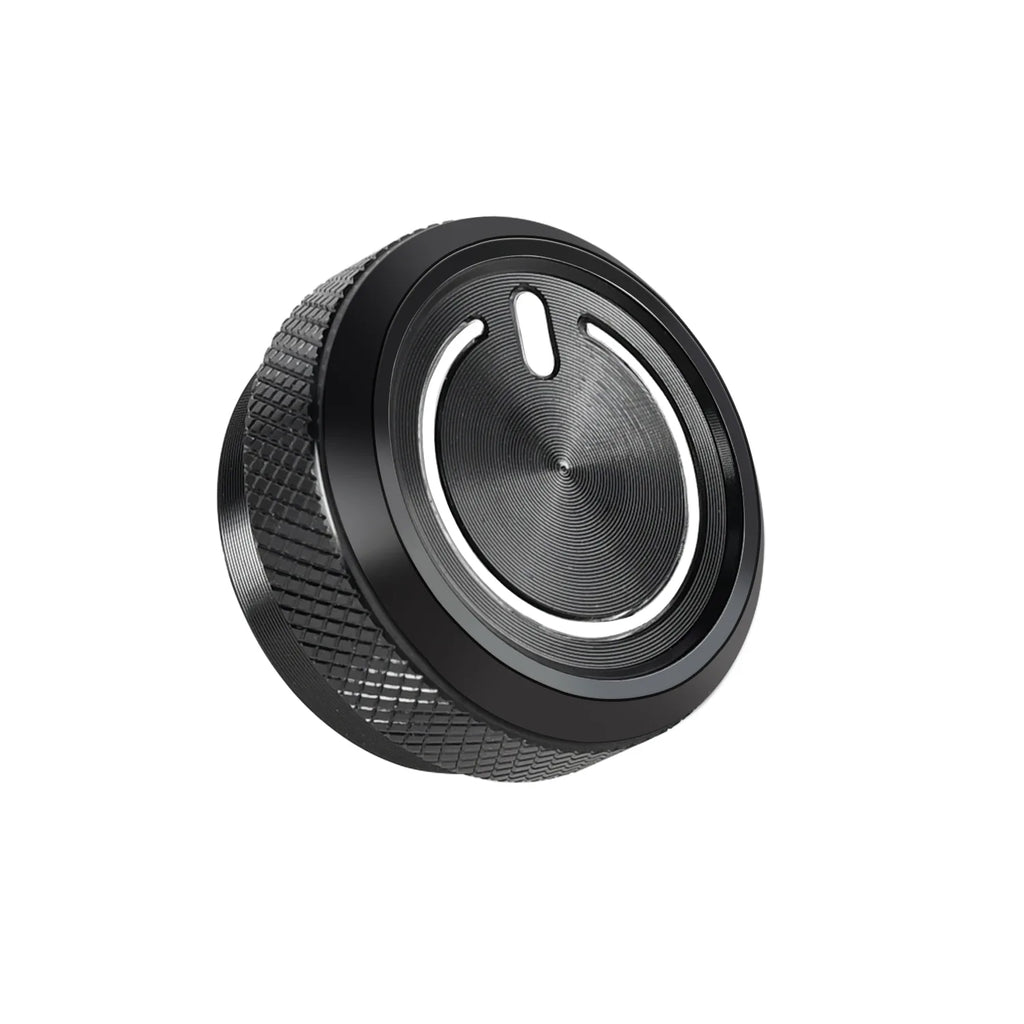 Aluminum Alloy A/C Temperature Control Knob Buttons for Ford (OEM 3F2Z-18519-AA) | 3-Piece