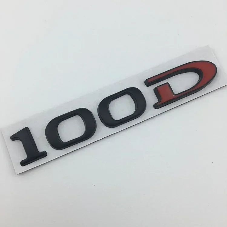 For Tesla MODEL 3 S X Y 75D 85D 90D 100D Rear Boot Trunk Tailgate Emblem Badge Sticker 3D Metal Car Styling Accessories