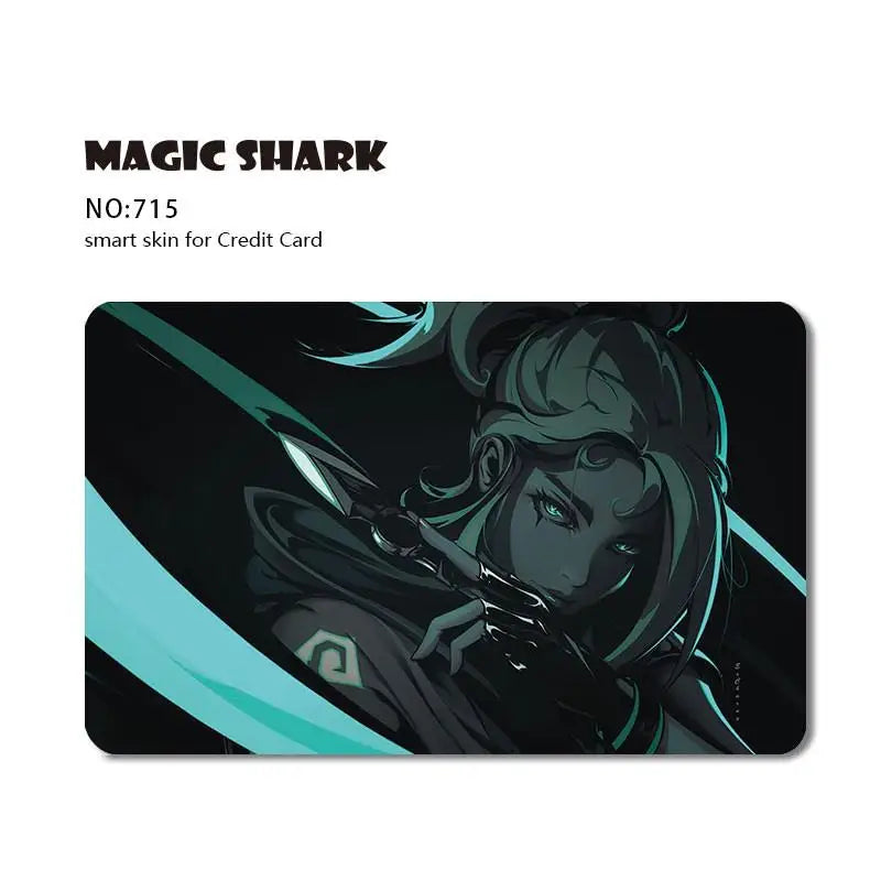 Custom Credit Card Skin Covers – Pokémon, Yu-Gi-Oh, Anime & More