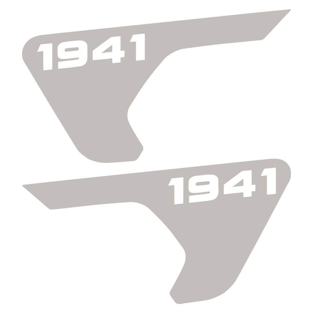 1941 Fender Vent Vinyl Sticker for Jeep Wrangler JL / Gladiator JT (2018+) | Heritage Decal