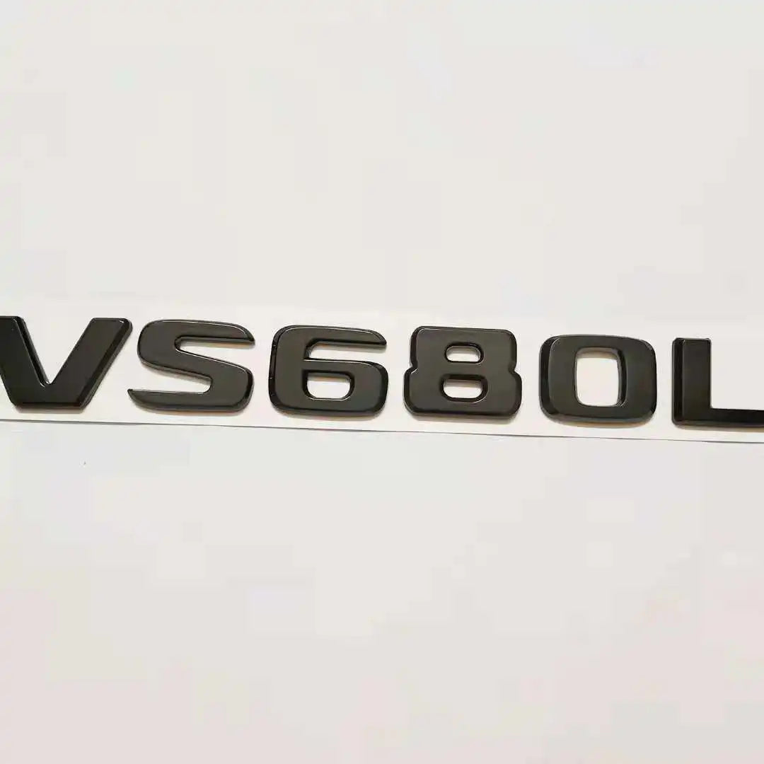 Trunk Tail Letter Emblem Decal for Mercedes-Benz VS260L / VS560L / VS450L / VS600L | Badge Sticker