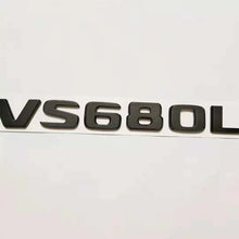 Cargar imagen en el visor de la galería, Trunk Tail Letter Emblem Decal for Mercedes-Benz VS260L / VS560L / VS450L / VS600L | Badge Sticker