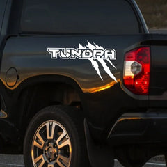 Claw Style Truck Bed Side Decal for Toyota Tundra TRD | Body Graphic Vinyl Sticker 2-Pack
