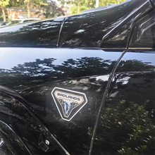 Load image into Gallery viewer, Badlands Sasquatch Fender Vent Decal for Ford Bronco | Forest Mountain Emblem Vinyl Sticker