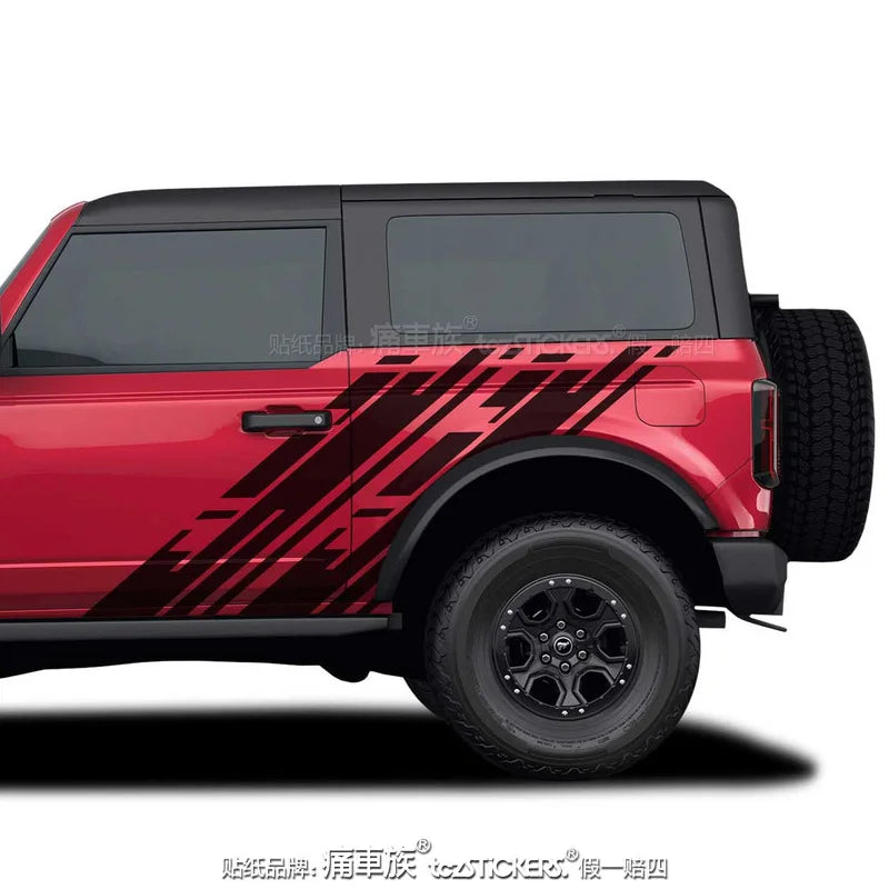 Body Modification Custom Sports Fashion Vinyl Kit | KK Film for Cars & Trucks