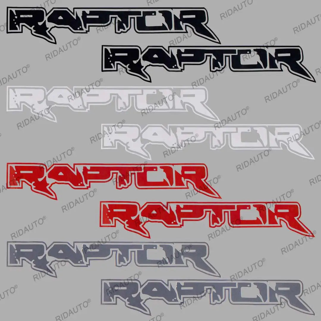 Raptor-Style Body Garnish Decal | Off-Road Auto Tuning Vinyl Decor Cover