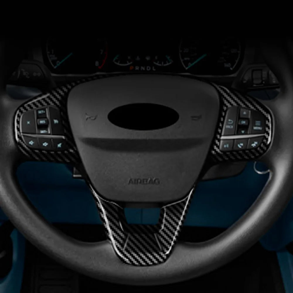 Steering Wheel Control Button Frame Cover for Ford Maverick (2022–2023) | Carbon / Color Options
