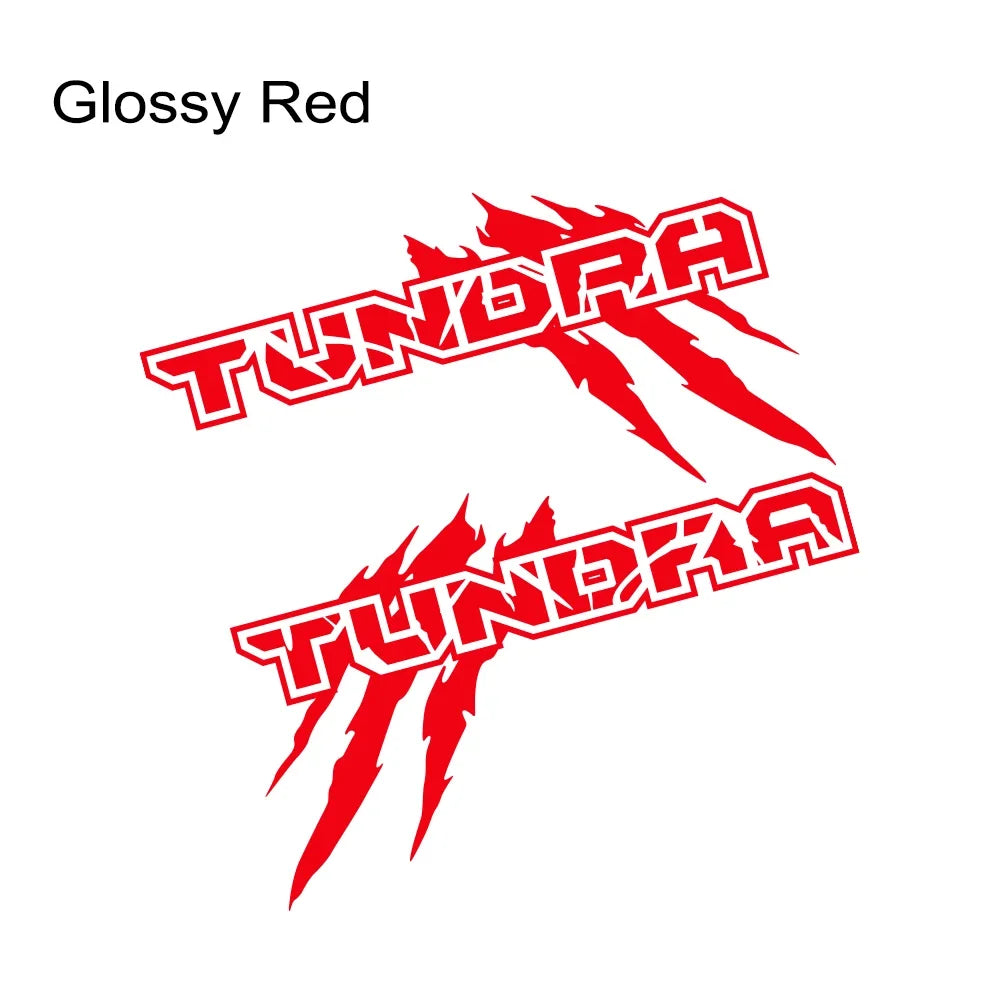 Claw Style Truck Bed Side Decal for Toyota Tundra TRD | Body Graphic Vinyl Sticker 2-Pack