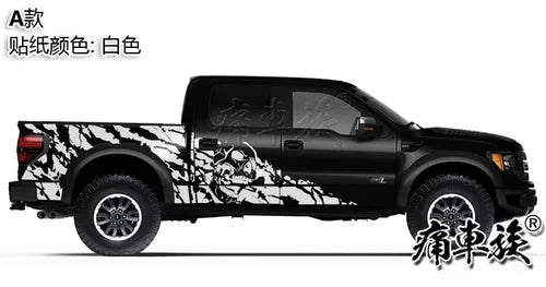 Full-Body Appearance Decoration Vinyl Kit for Ford F-150 Raptor | Custom KK Pickup Wrap