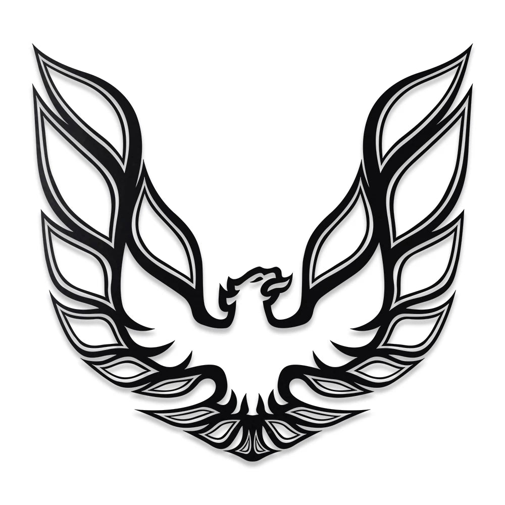 Engine Cover & Door Emblem Decal for Pontiac Firebird / Trans AM | Color Change Vinyl Sticker