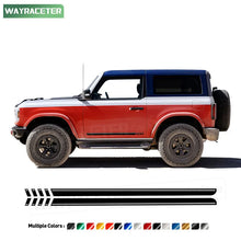 Load image into Gallery viewer, First Edition Door Side Skirt Stripe Decal for Ford Bronco | 2-Piece Vinyl Sticker Kit