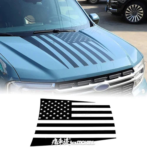 Dedicated Hood Trim Decal Film for Ford Maverick | Premium Color Change Vinyl