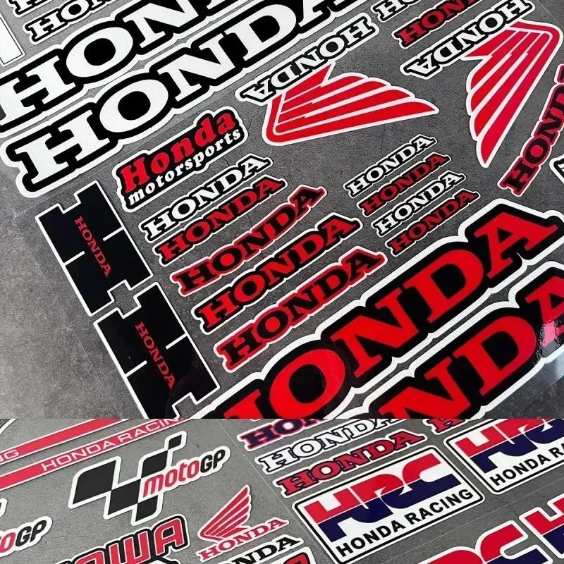 New Motorcycle Side Strip Sticker - Reflective Vinyl Decals for Honda Motorcycle & Car Styling