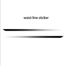 Load image into Gallery viewer, Gradient Hood Stripe &amp; Waistline Decal for Ford Mustang (2018–2021) | Sport Modified Vinyl Graphics