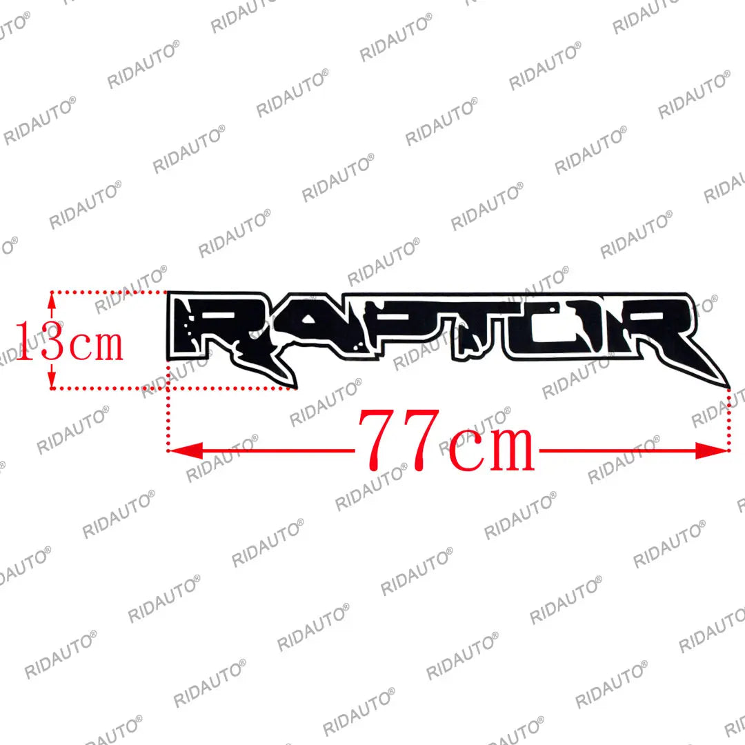 Raptor-Style Body Garnish Decal | Off-Road Auto Tuning Vinyl Decor Cover