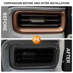 Side A/C Vent Cover for Ford Maverick Pickup LHD (2022–2024) | 2-Piece Air Conditioning Trim