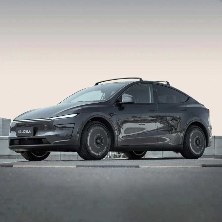 Haloblk Hub Caps for Tesla Model Y Juniper (2025–2026) | 19" & 20" High-Performance Wheel Cover Set