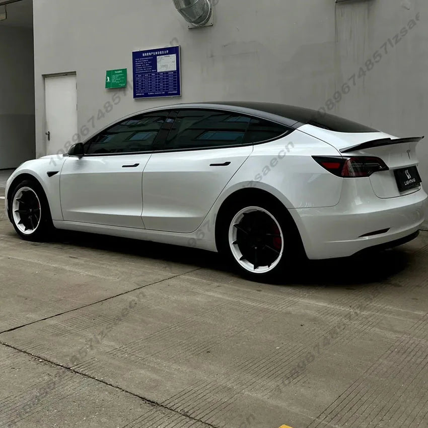 18" Replacement Hub Cap Wheel Covers for Tesla Model 3 (2017–2023) | 4-Piece ABS Set