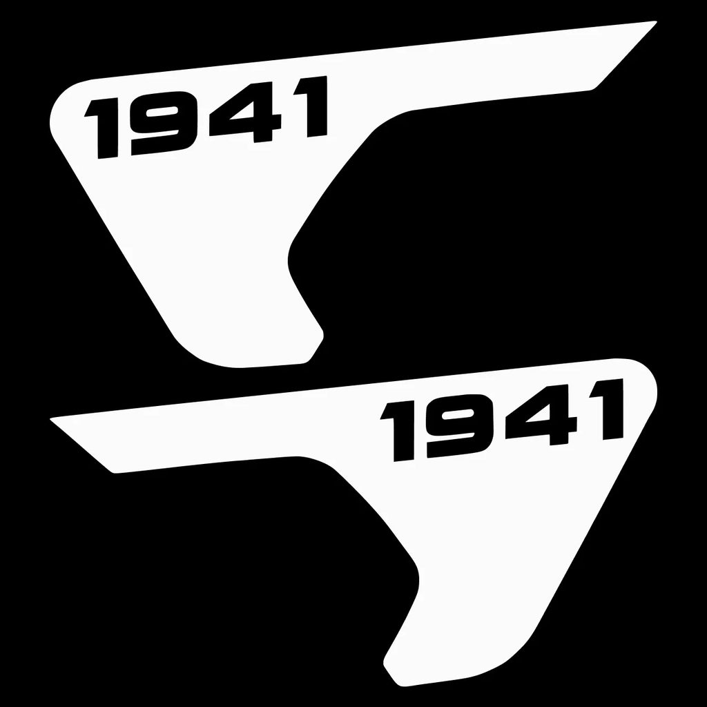 1941 Fender Vent Vinyl Sticker for Jeep Wrangler JL / Gladiator JT (2018+) | Heritage Decal
