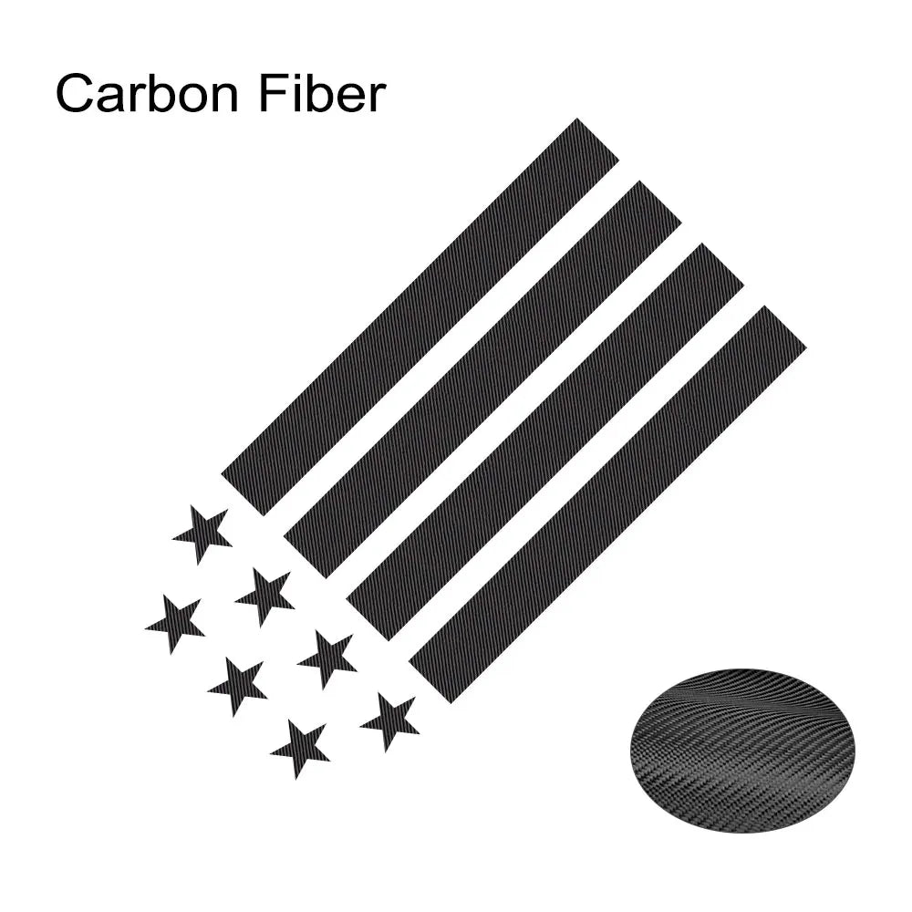 USA Stripe Engine Hood Decal for Ford F-150 Raptor | Matte Vinyl Film Truck Graphic