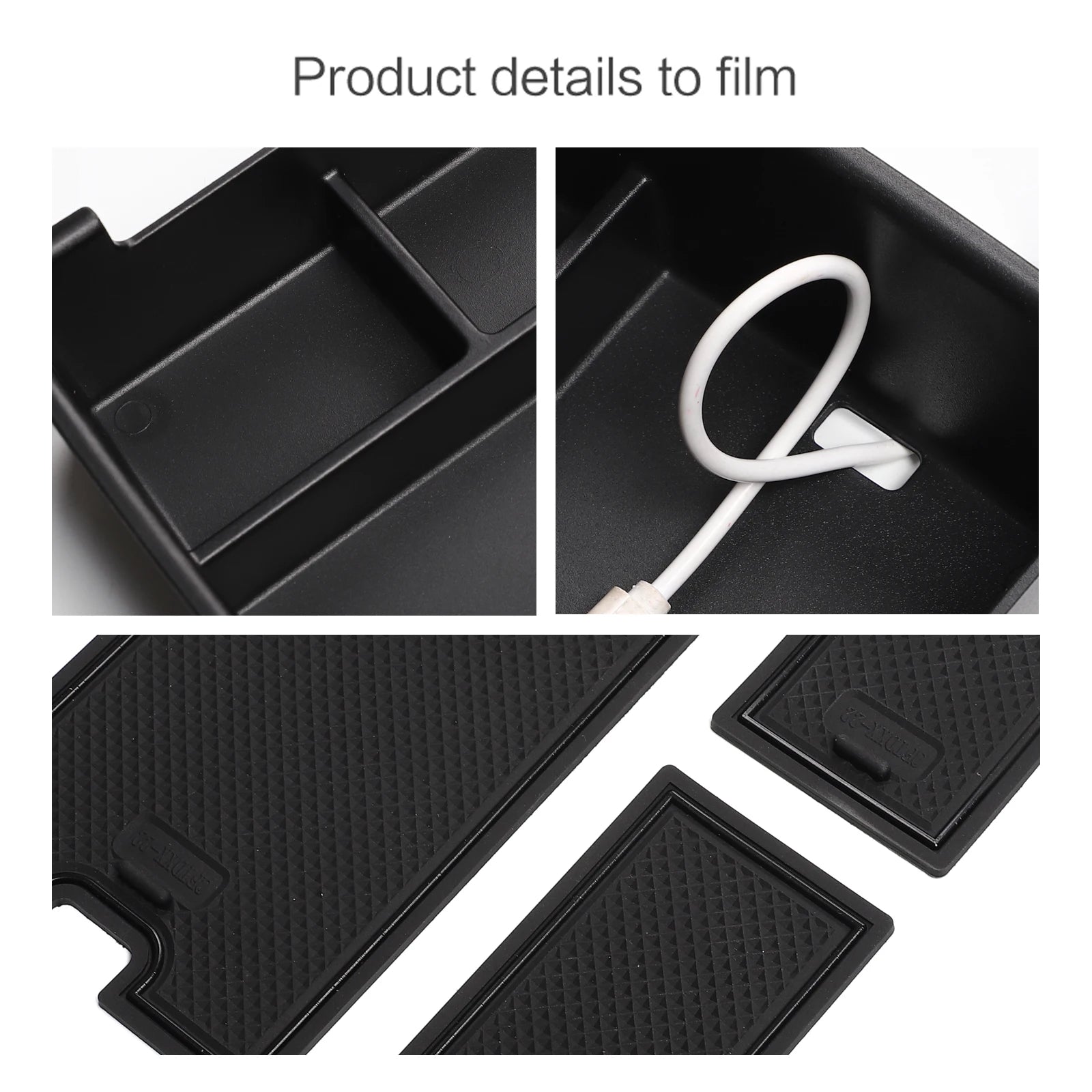Armrest Storage Box & Center Console Organizer Tray for Ford Maverick (2022+) | smabee ABS