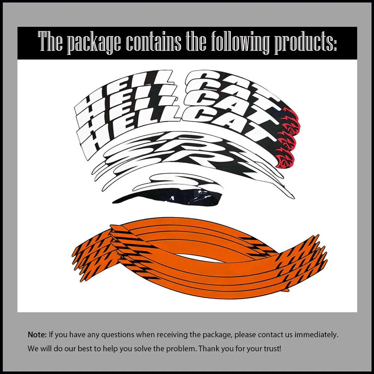 SRT 3D Rubber Permanent Tire Lettering Sticker | Universal Wheel Tuning