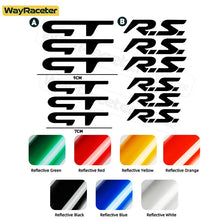 Cargar imagen en el visor de la galería, Renault Brake Caliper Decal Set – Hi-Temp Waterproof Reflective Vinyl | Megane RS, Clio, Sandero GT, Twingo, Laguna, Arkana (6 Pcs)